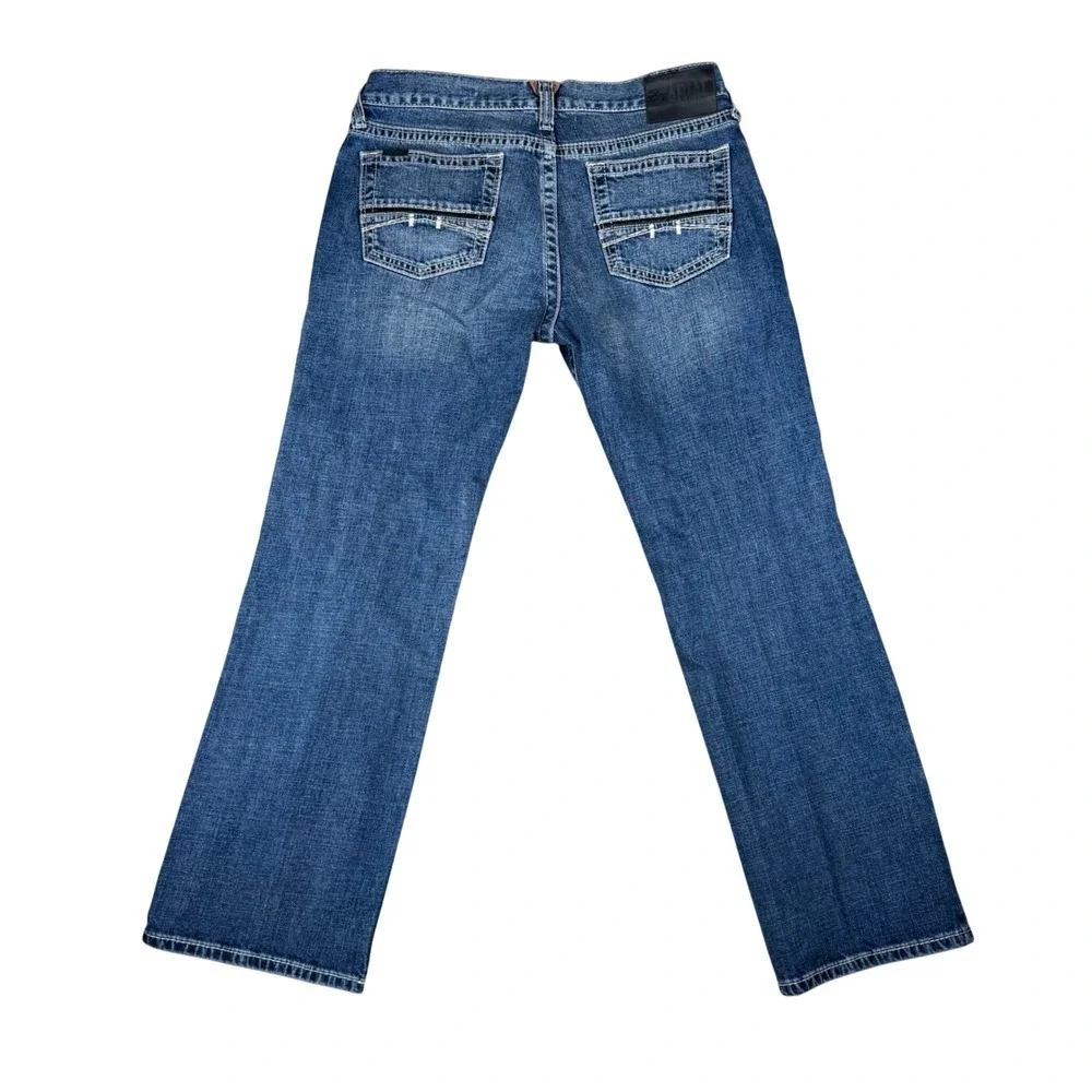 Ariat M7 Slim Fit Straight Leg Jeans Mens 34x30 Medium Wash Blue Denim
